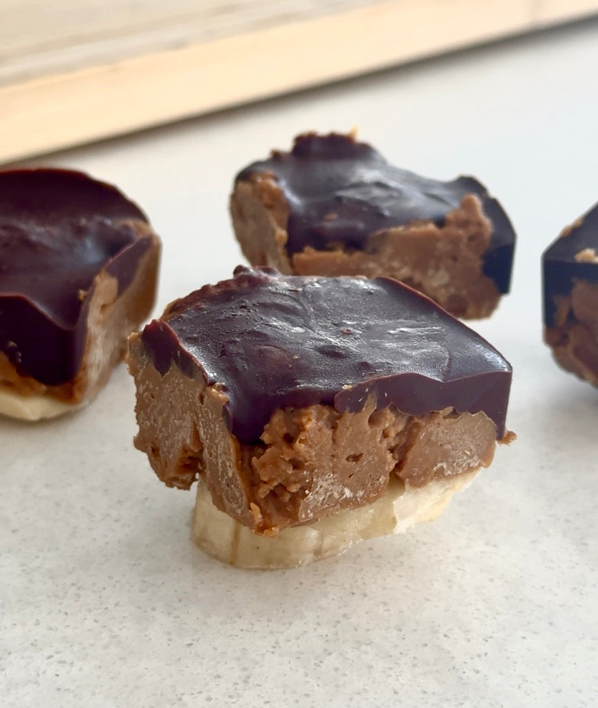 Banana Snickers Bites