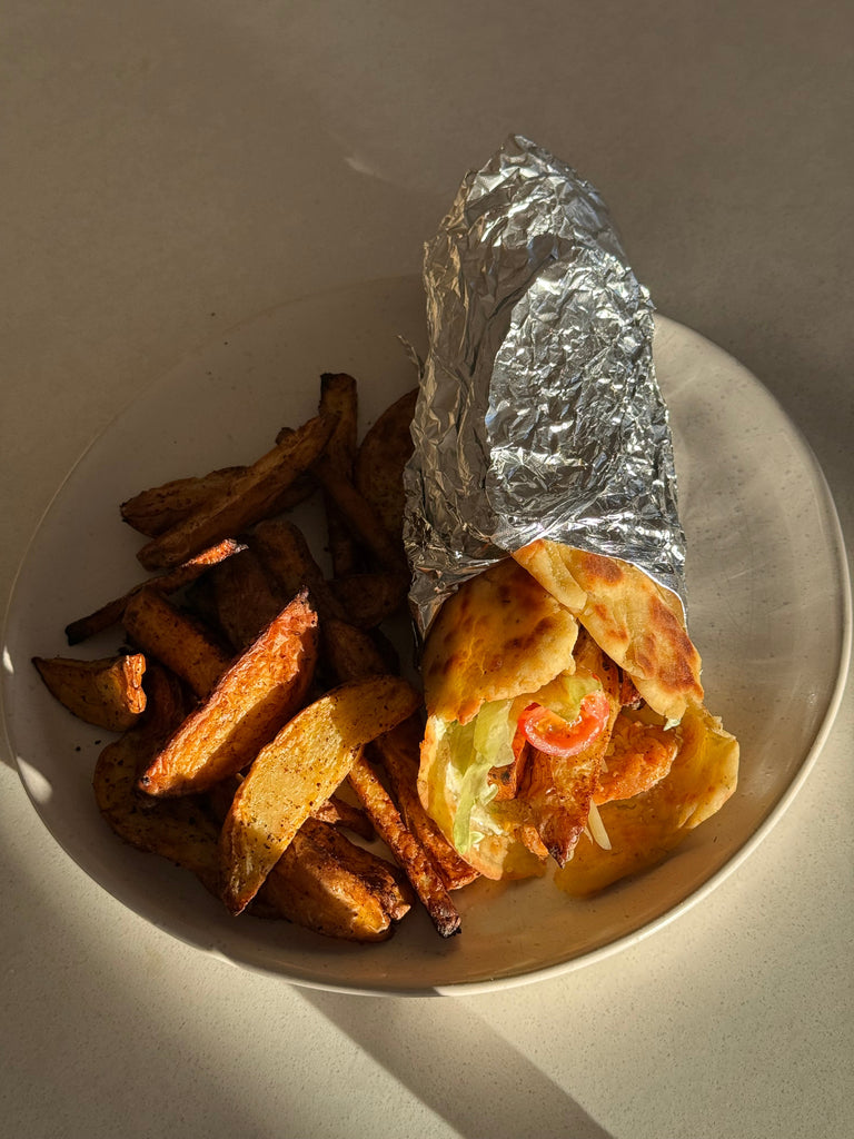 High Protein Greek Chicken Gyros