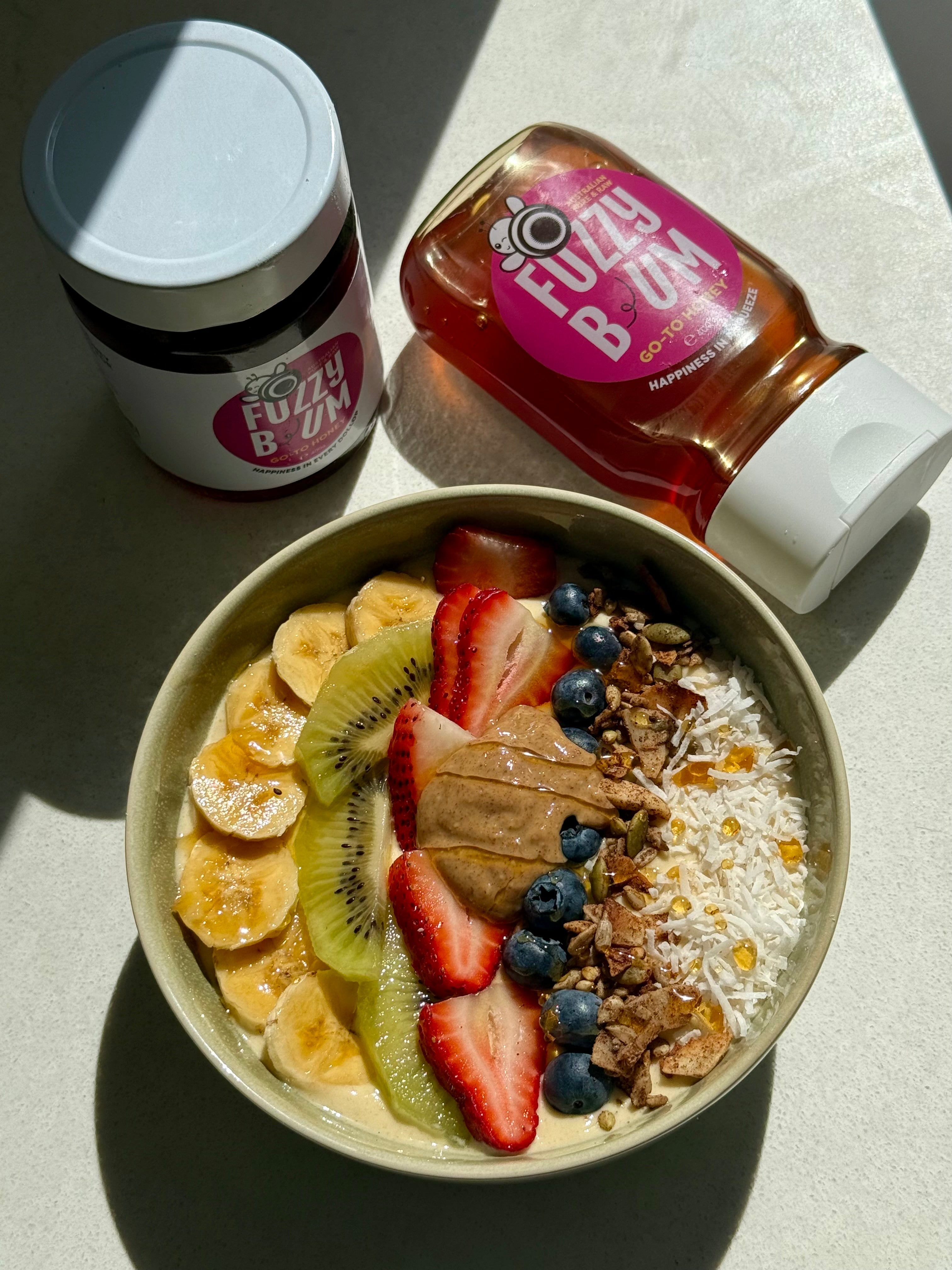 High Protein Tropical Smoothie Bowl
