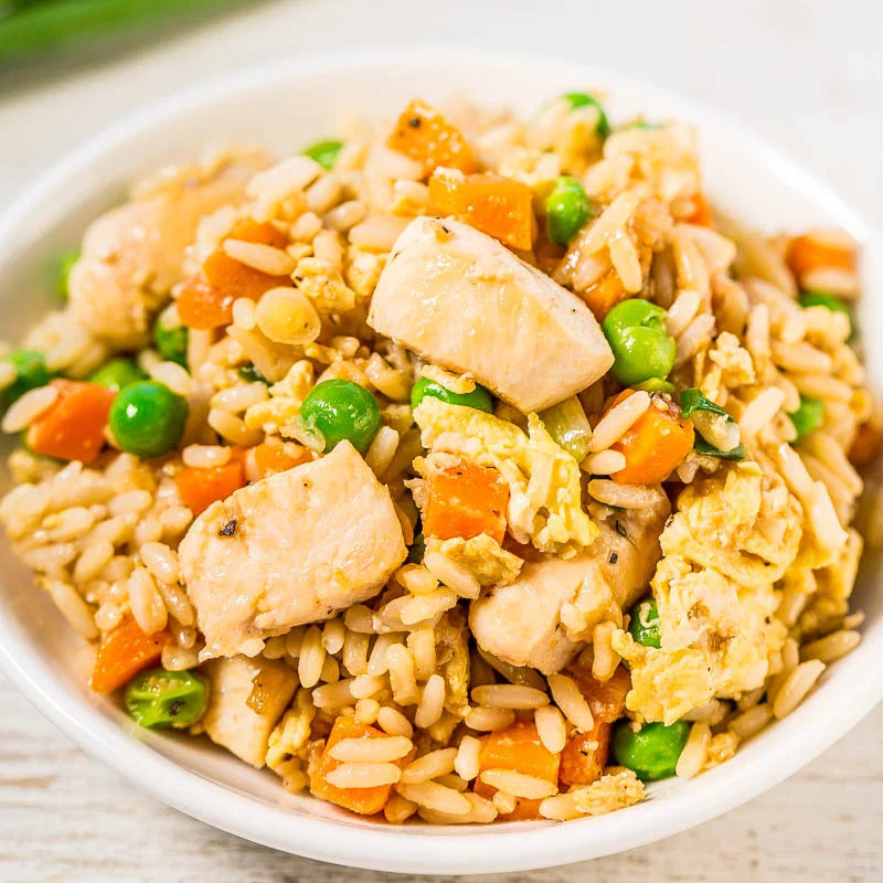 Chicken & Mixed Veg Fried Rice