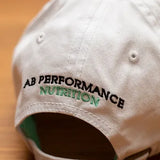 Unisex White Adjustable Logo Cap