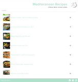 Recipe Ebook: Mediterranean & Anti-Inflammatory Recipes